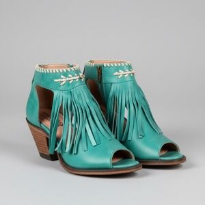 Junk Gypsy Fringe Booties